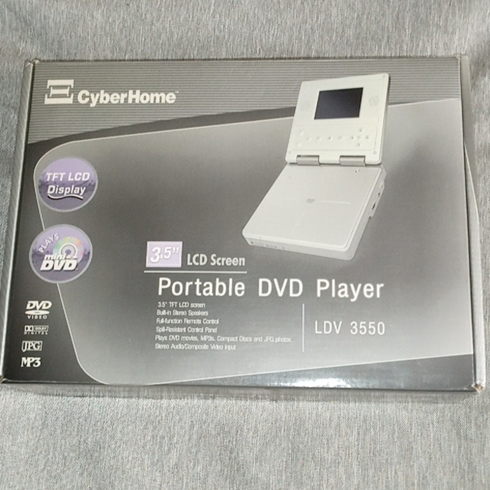 Vintage LDV Portable DVD Player